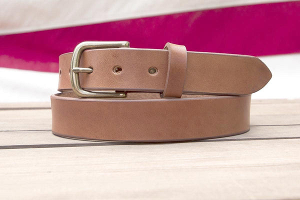 1.25" | Buck Brown Leather Belt